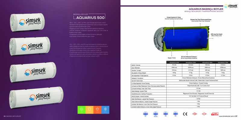 Aquarius 500 Serisi Katalog