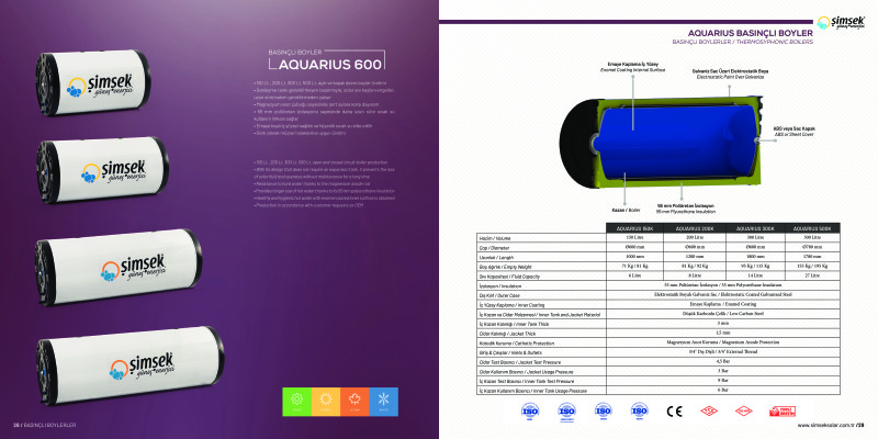 Aquarius 600 Serisi Katalog