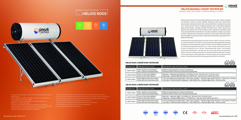 Helios 500S Katalog