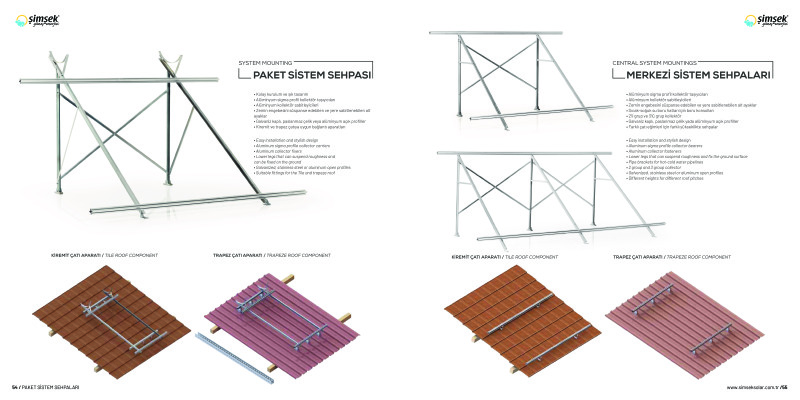 Merkezi Sistem Sehpaları Katalog